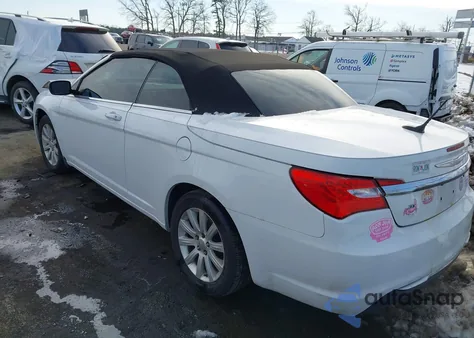 2013 Chrysler 200 Touring from USA, damaged, VIN 1C3BCBEB6DN512008